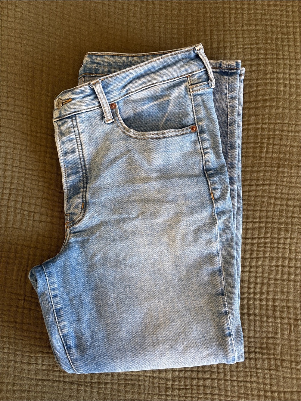 Old Navy O.G Straight Light Wash Denim Jeans